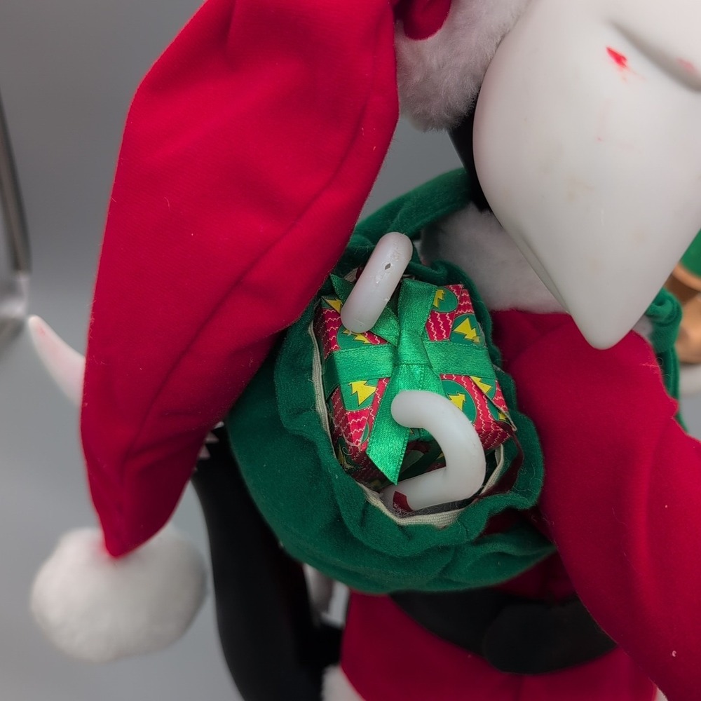 Looney Tunes Sylvester Motionette Cat Animated 1997 Christmas Santa VTG WORKS - Picture 17 of 17